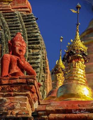 Oberbirma führte eine unsichere Existenz zwischen der Vorherrschaft der Shan, die z. B. 1299 einen König Bagans töteten, und tributpflichtigen Beziehungen mit China, während Unterbirma wieder unter die Herrschaft der Mon (mit der Hauptstadt Pegu) geriet
