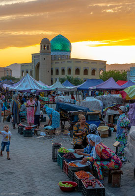 Panjshanbe Markt in Chudschand