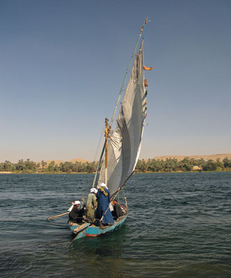 Felucca Nil Trip in Abu Sad
