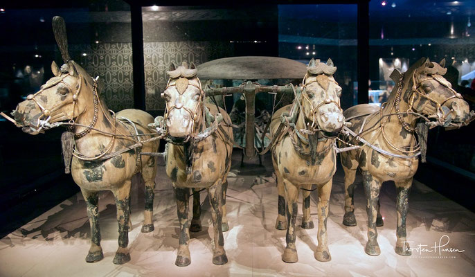 Bronze-Quadriga, der sogenannte Hohe Wagen