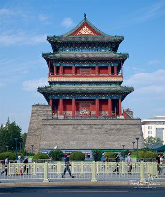 Zhengyangmen - das alte Stadttor von Peking