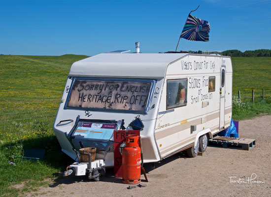 Protest in Stonehenge 