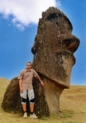 Moai´s auf der Osterinsel