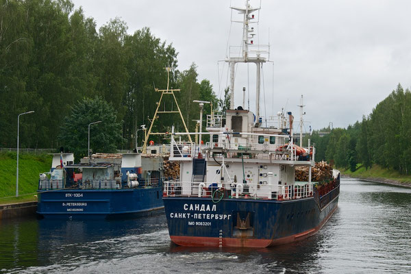 Saimaakanal in Finnland