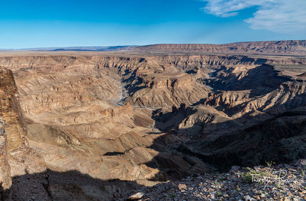 Die Geschichte der vom Fish River durchschnittenen Gesteine, die zu den ältesten Gesteinen Namibias zählen, begann schon vor über einer Milliarde Jahre.