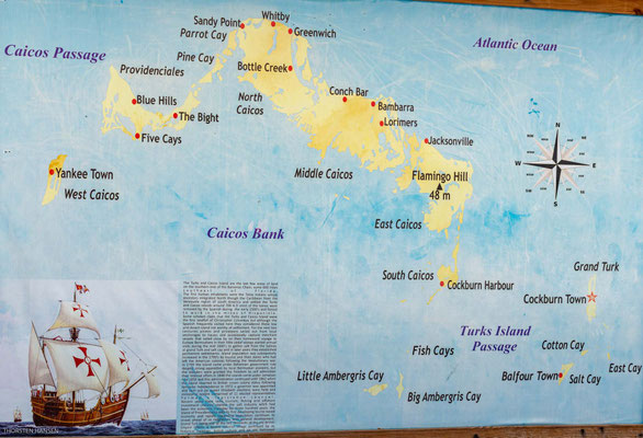 Grand Turk Island ist die größte und nördlichste Insel der Turks-Inseln, welche gemeinsam mit den rund 35 Kilometer nordwestlich gelegenen Caicos-Inseln das britische Überseegebiet der Turks- und Caicosinseln bilden.
