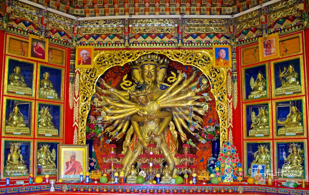Wutong Kloster, eines der berühmtesten tibetischen Klöstern in China