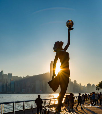 Die Avenue of Stars würdigt die Namen, die Hongkong zum "Hollywood des Ostens" gemacht haben.