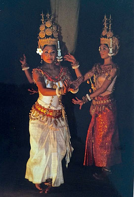 Apsara Tanz im Raffles Grand Hotel d'Angkor