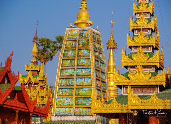 Archäologen glauben, dass der Stupa irgendwann zwischen dem 6. und 10. Jahrhundert durch das Volk der Mon erbaut wurde, aber diese Datierung ist umstritten.