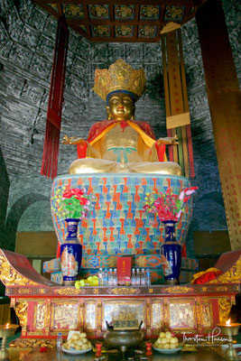 Nanshan Si Tempel - Wutai Shan „Fünf-Terrassen-Berg“ einer der heiligen Berge des Buddhismus