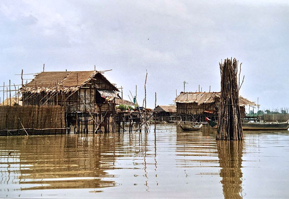 Ausflug über den Tonle Sap nach Kompong Plug