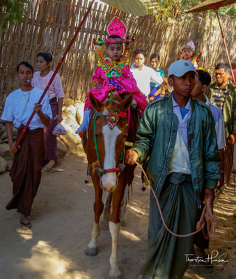 Initiationsritus in Myanmar