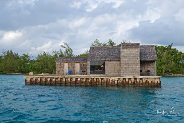 James Bond Hütte auf den Bahamas
