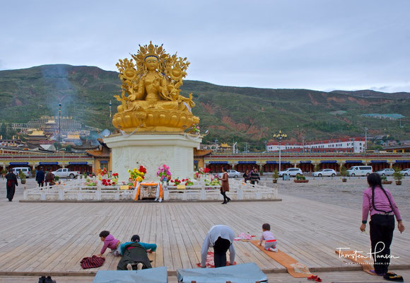 Das Longwu-Kloster bzw. Rongwo Gompa