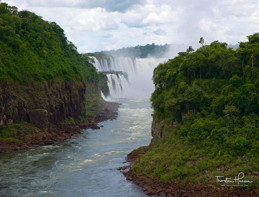 Die argentinische Seite der Iguazu Wasserfälle