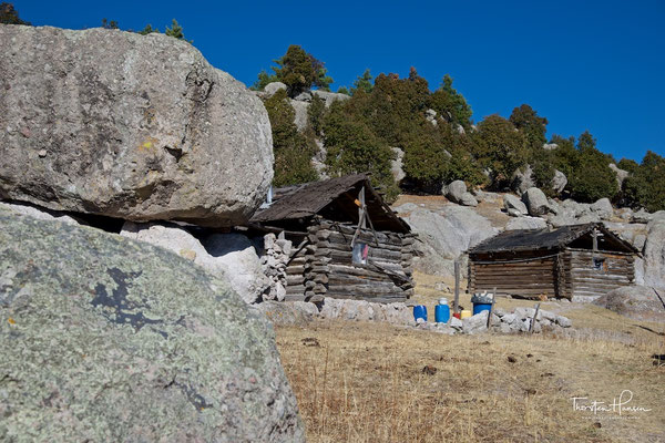 Dorf der Rarámuri Indianer in Creel
