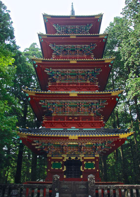 Fünfstöckige Pagode in Nikko