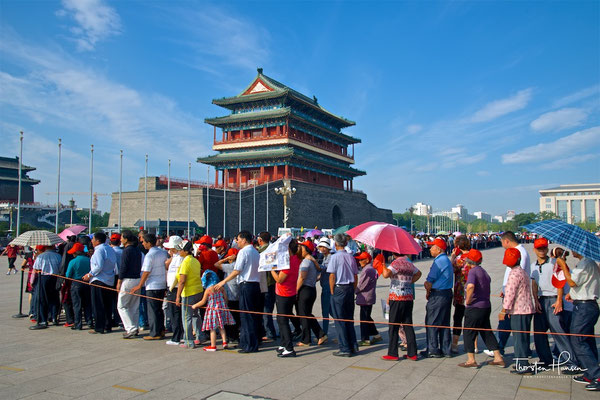 Zhengyangmen - das alte Stadttor von Peking