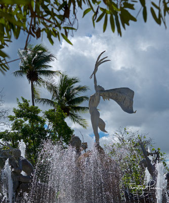 Brunnen Paseo De La Princesa Altem San Juan
