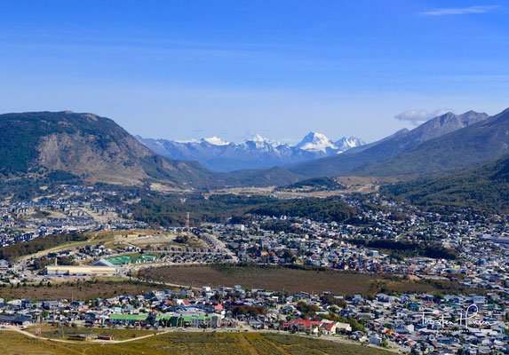 Blick über Ushuaia 