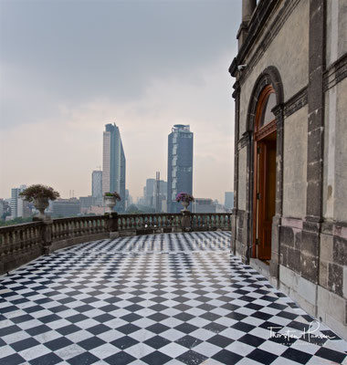 Schloss Chapultepec in Mexiko Stadt 