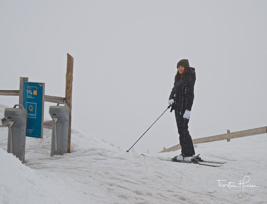Skigebiet in Almaty im Transili-Alatau Gebirge