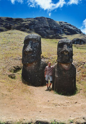 Moai´s auf der Osterinsel