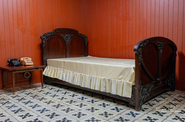 Das Schlafzimmer des Präsidenten Ngô Đình Diệm