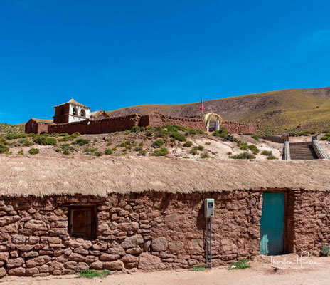 Die Kirche von Machuca in San Pedro de Atacama ist eine der ältesten in Chile