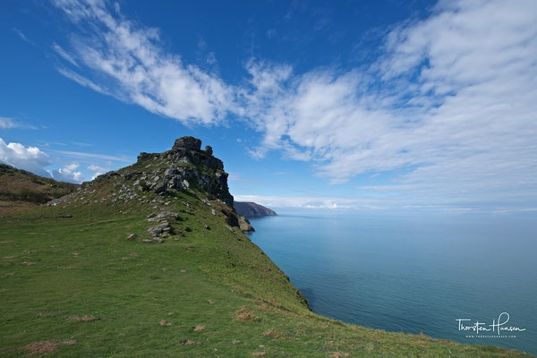 Wanderung auf dem S.W. Path bei Lynton