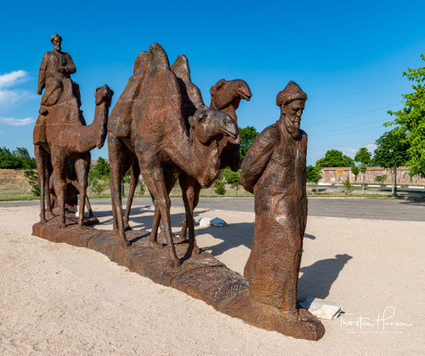 Das Afrasiab Museum of Samarkand ist ein Museum an der historischen Stätte von Afrasiyab...