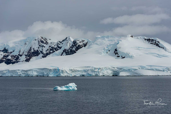 Die Wilhelmina Bay ist eine 25km breite Ausbuchtung im Süden der Gerlachstraße, die sich weit in die Antarktische Halbinsel hineinschiebt.