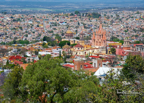 Blick auf San Miguel de Allende
