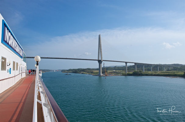 Die Atlantik Brücke in Panama, ist die dritte Brücke über dem Panamakanal