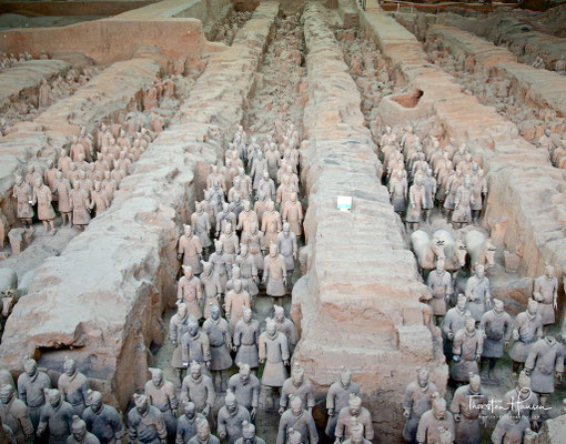 Mausoleum Qin Shihuangdis - Terrakotta-Armee