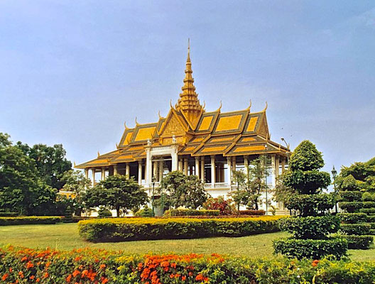 Der Königspalast in Phnom Penh