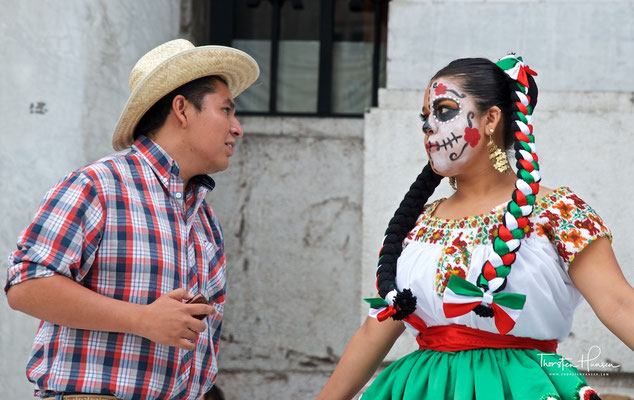 Dias de Muerte in Mexico Stadt