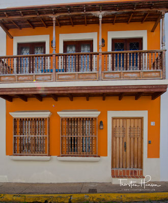 Bunte Häuser in der Altstadt von San Juan