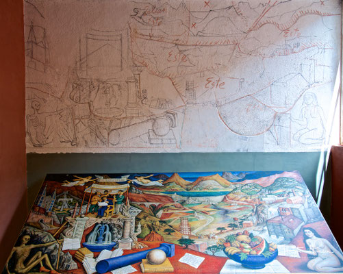 In San Ángel lebten Rivera und Kahlo von 1934 bis 1940