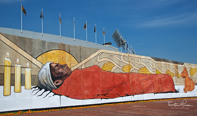 Dias de Muerte - Tag der Toten in der Universität Mexico 
