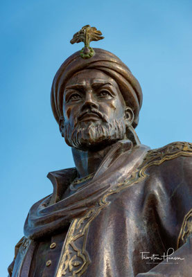 Ulug-Beg-Monument unweit des Observatoriums