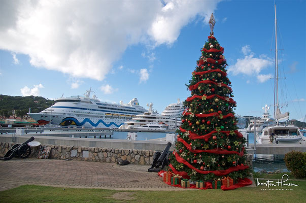 Weihnachten in Charlotte Amalie auf den US Virgin Islands