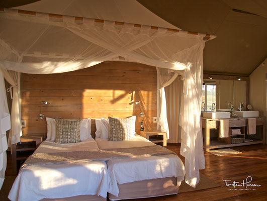Traumhafte Nambwa Tented Lodge