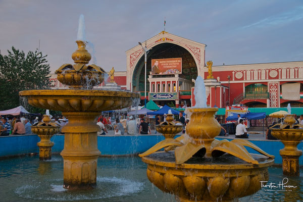 Panjshanbe Markt in Chudschand