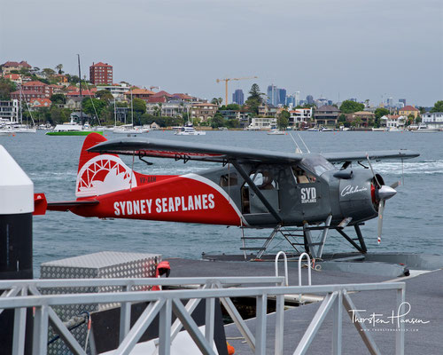 Mit dem Wasserflugzeug über Sydney