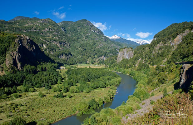 Blick in das Tal des Rio Simpson