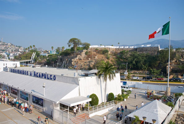 Mit der Norwegian Star in Acapulco 