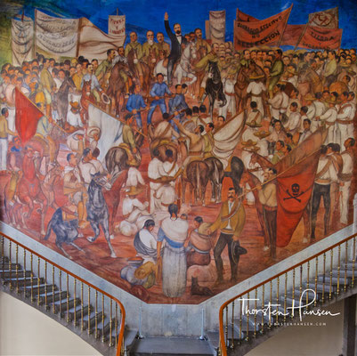 Schloss Chapultepec in Mexiko Stadt 