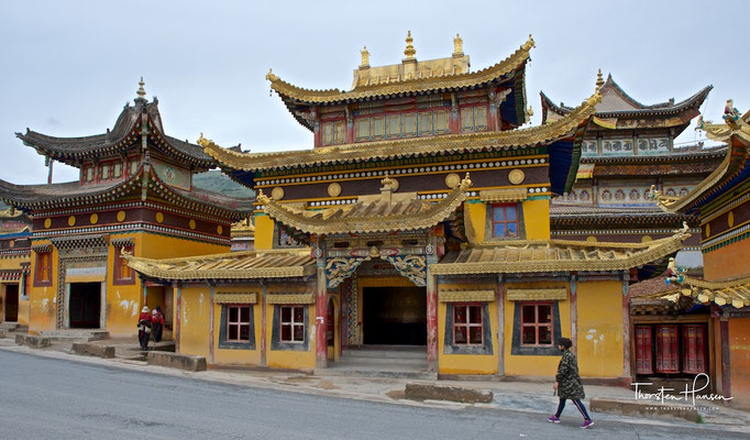 Das Longwu-Kloster bzw. Rongwo Gompa